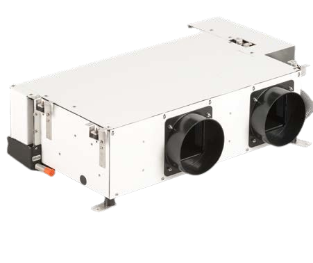 ATL draw-through marine air handler with high-velocity blower