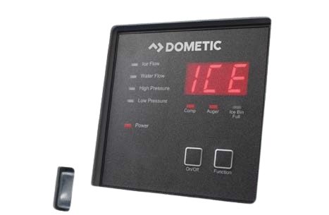 Dometic digital display for marine ice machine control and monitoring
