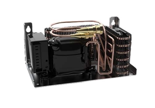 Marine refrigeration cooling unit for yacht galley and cold storage use